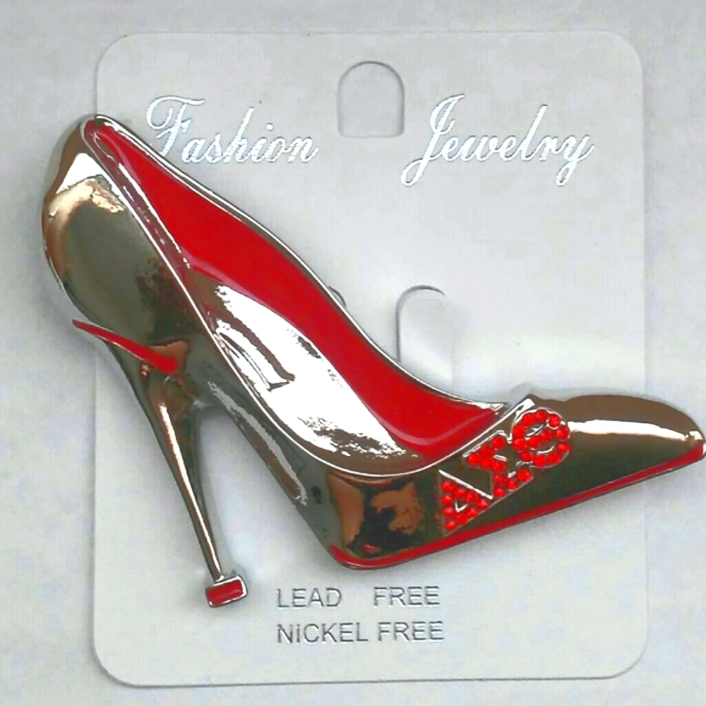 Sorority Delta Shoe Brooch